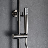 Columna de ducha Monomando Serie Monza Acabado Black Gun Metal -Imex