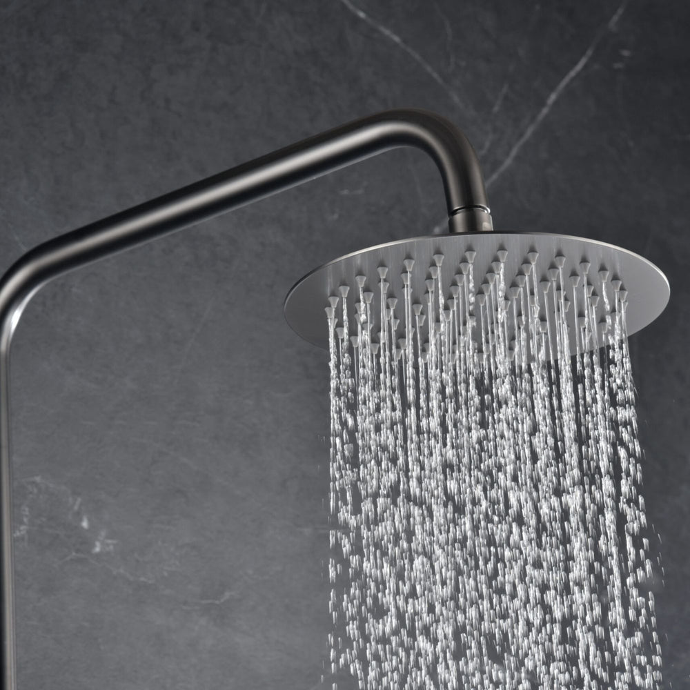 Columna de ducha Monomando Serie Monza Acabado Black Gun Metal -Imex