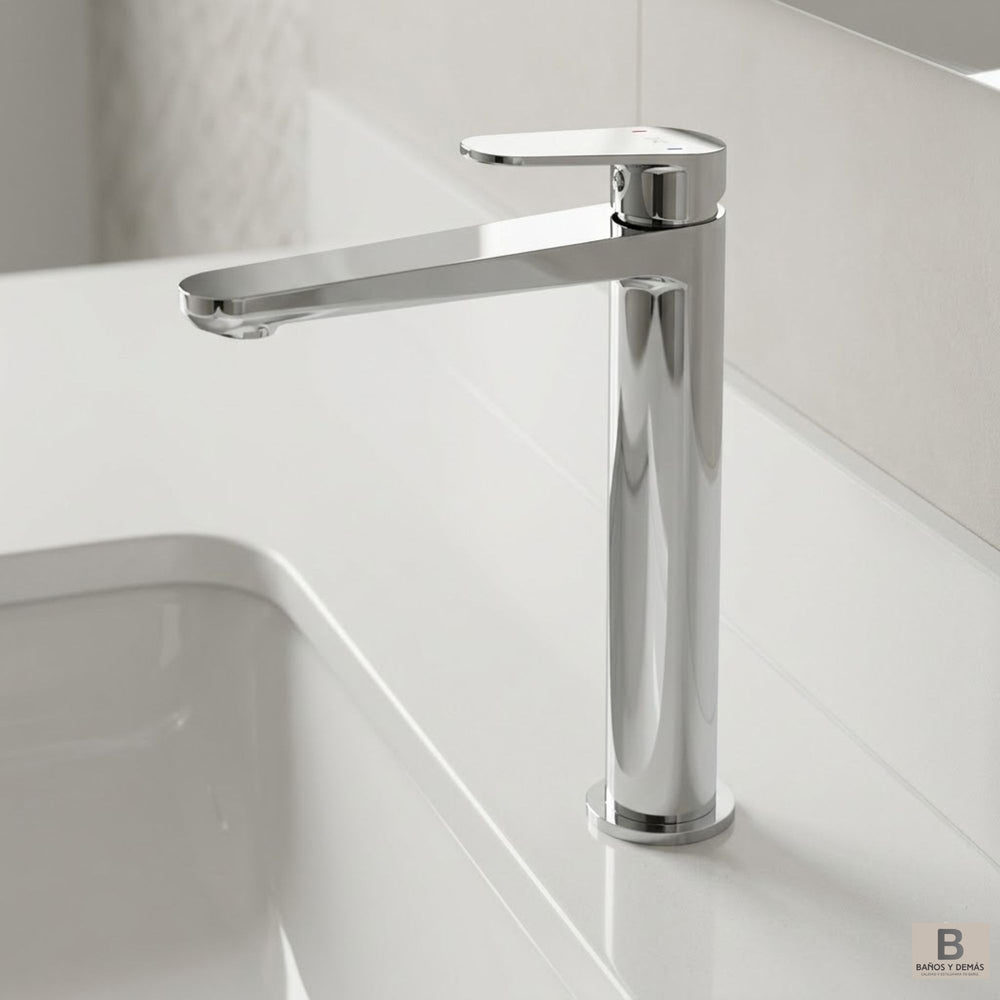 MONOMANDO LAVABO FINE CAÑO LARGO