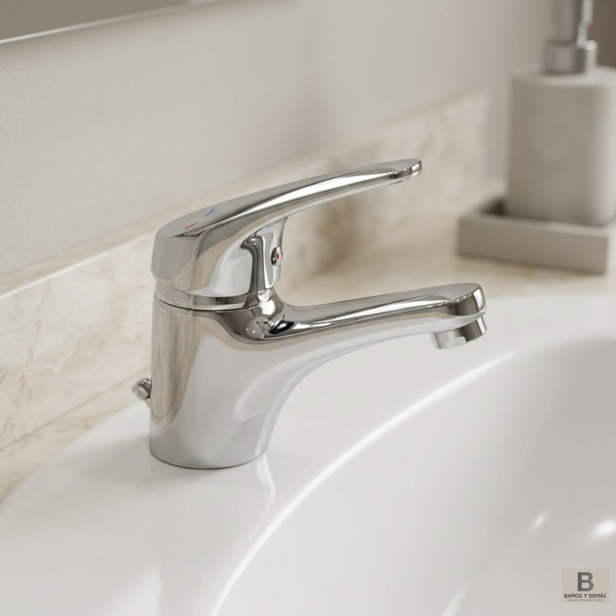MONOMANDO LAVABO BASIC APERTURA EN FRÍO