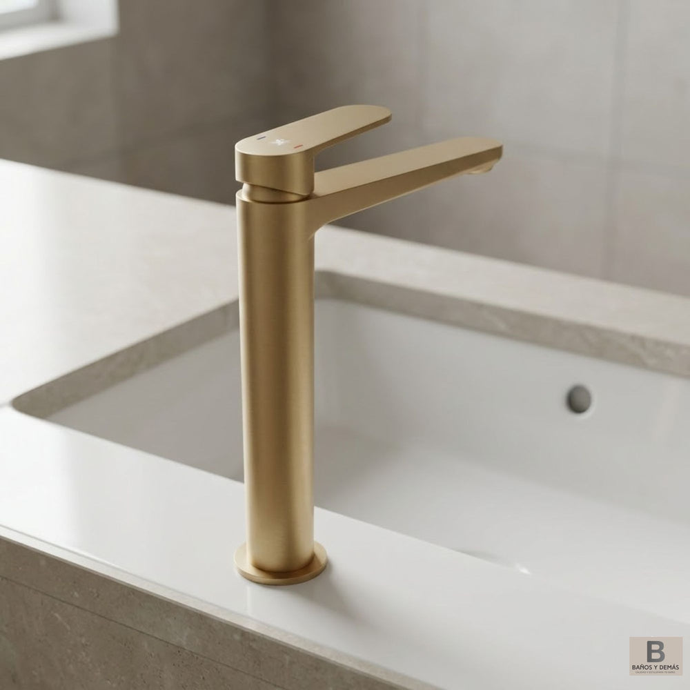 MONOMANDO LAVABO FINE CAÑO LARGO