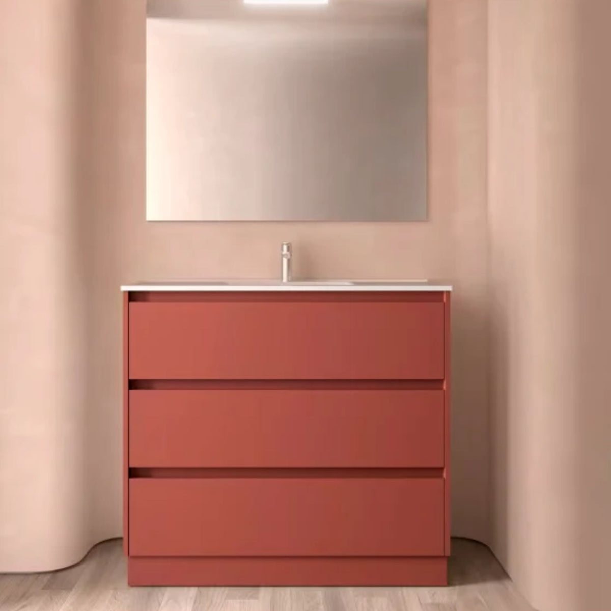 Conjunto mueble de baño 3 cajones Noja Salgar
