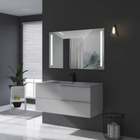 Espejo de baño rectangular Finlandia Ledimex