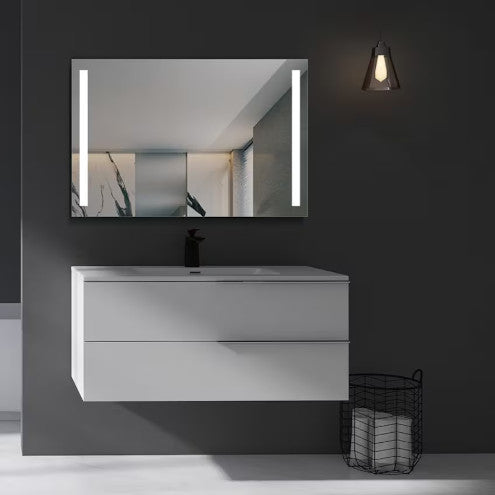 Espejo de baño rectangular Finlandia Ledimex