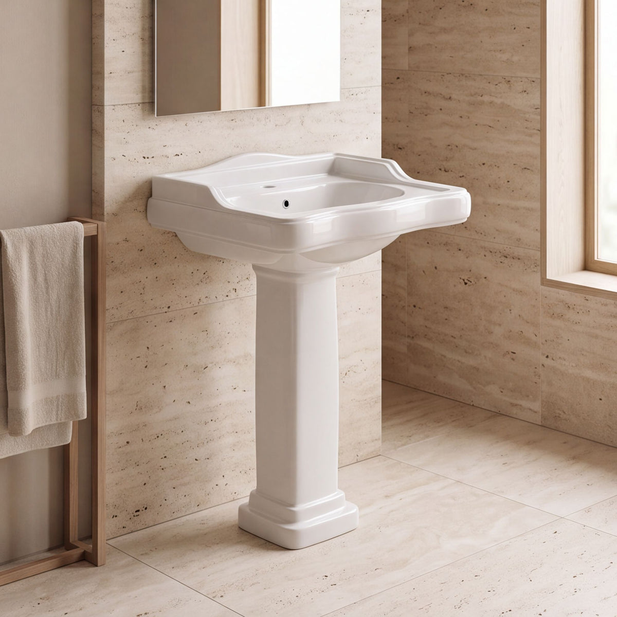 Lavabo de pie Atenas - Fossil Natura