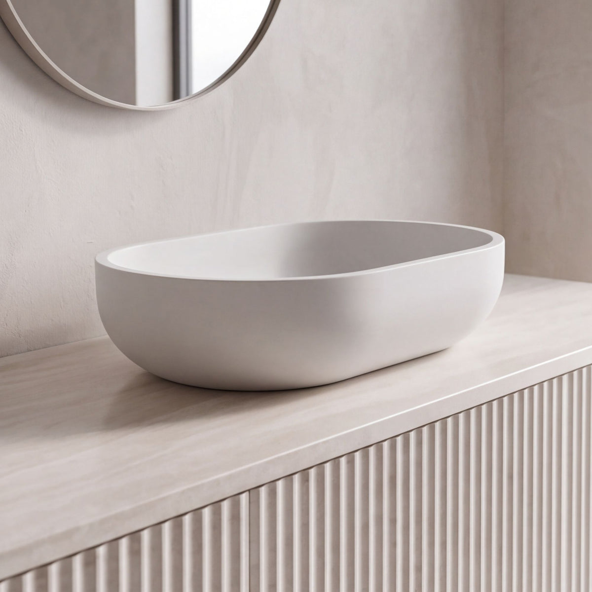Lavabo Sobre Encimera Lenon - Fossil Natura