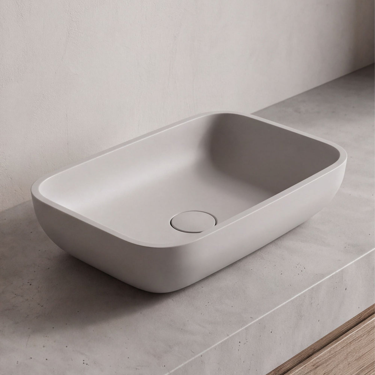 Lavabo Sobre Encimera Lika - Fossil Natura