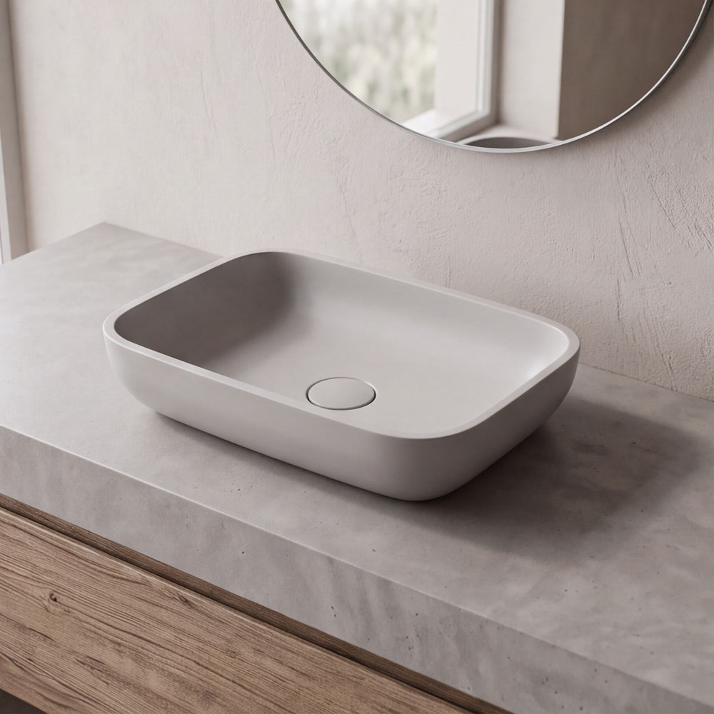 Lavabo Sobre Encimera Lika - Fossil Natura