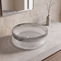 Lavabo Sobre Encimera Queen - Fossil Natura