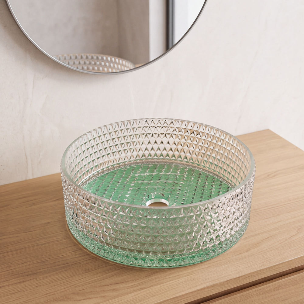 Lavabo Sobre Encimera Queen - Fossil Natura