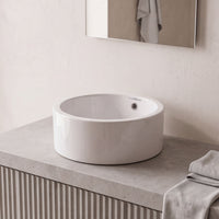 Lavabo Sobre Encimera Round - Fossil Natura