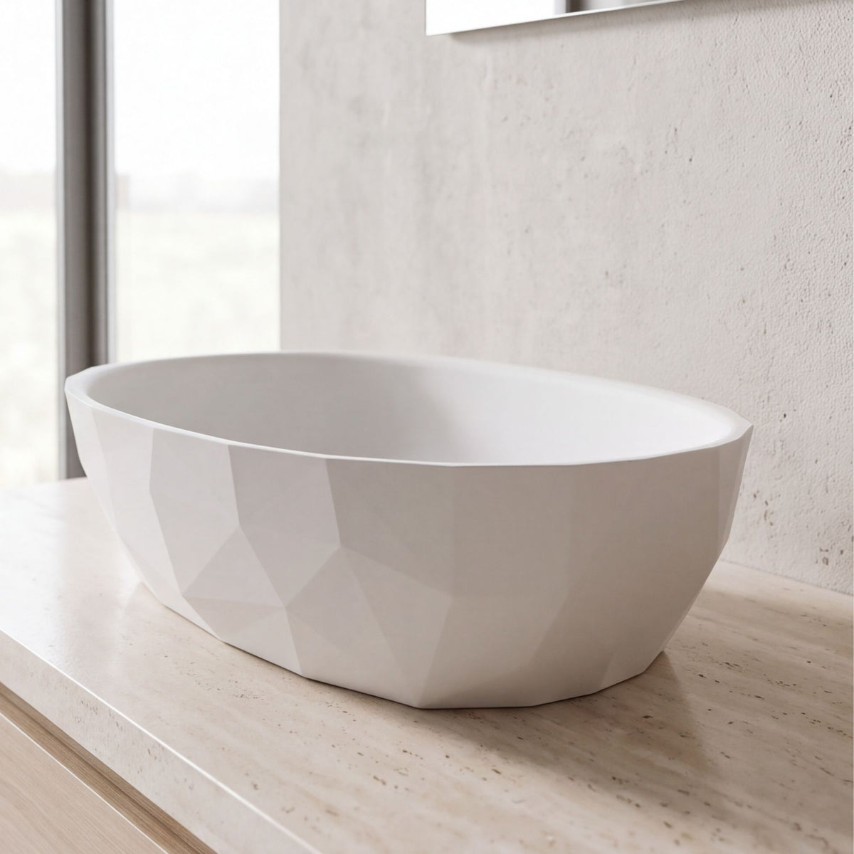 Lavabo Sobre Encimera Saiko - Fossil Natura
