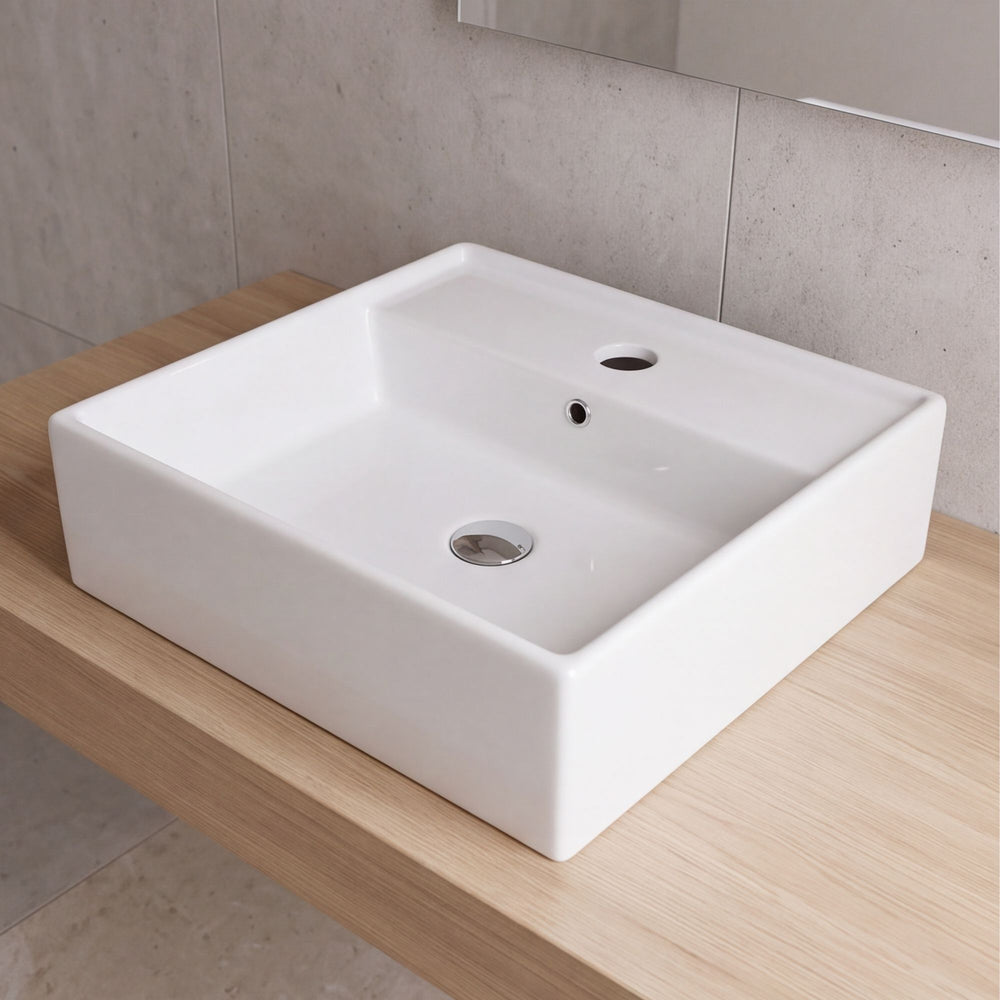 Lavabo Sobre Encimera Square - Fossil Natura