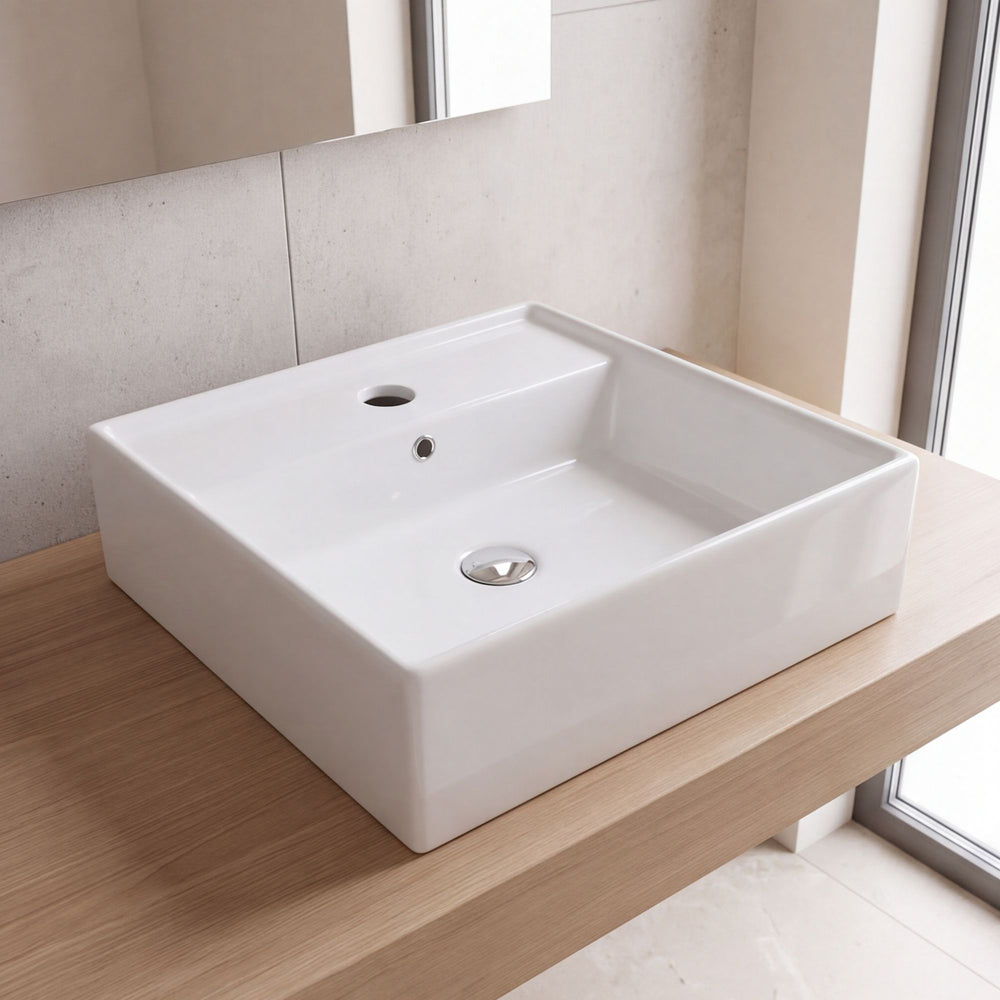 Lavabo Sobre Encimera Square - Fossil Natura