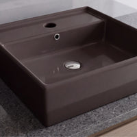 Lavabo Sobre Encimera Square - Fossil Natura