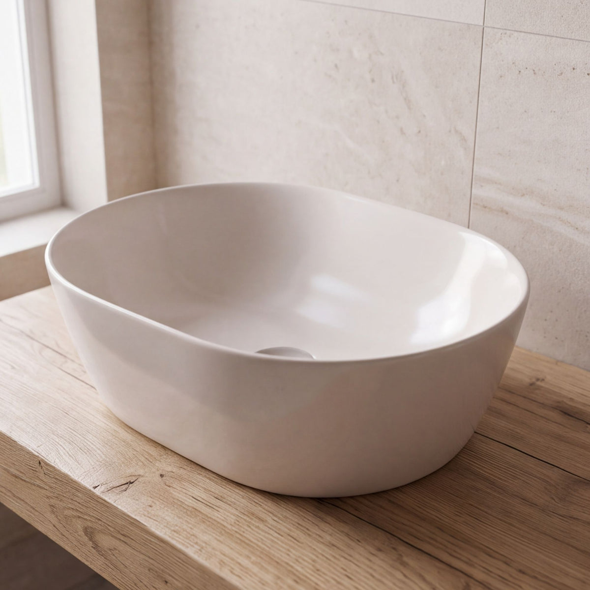 Lavabo Sobre Encimera Yaco - Fossil Natura
