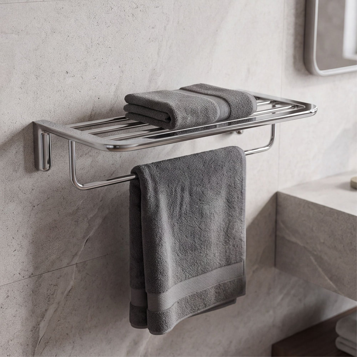 Toallero Doble Serie Aura - Imex