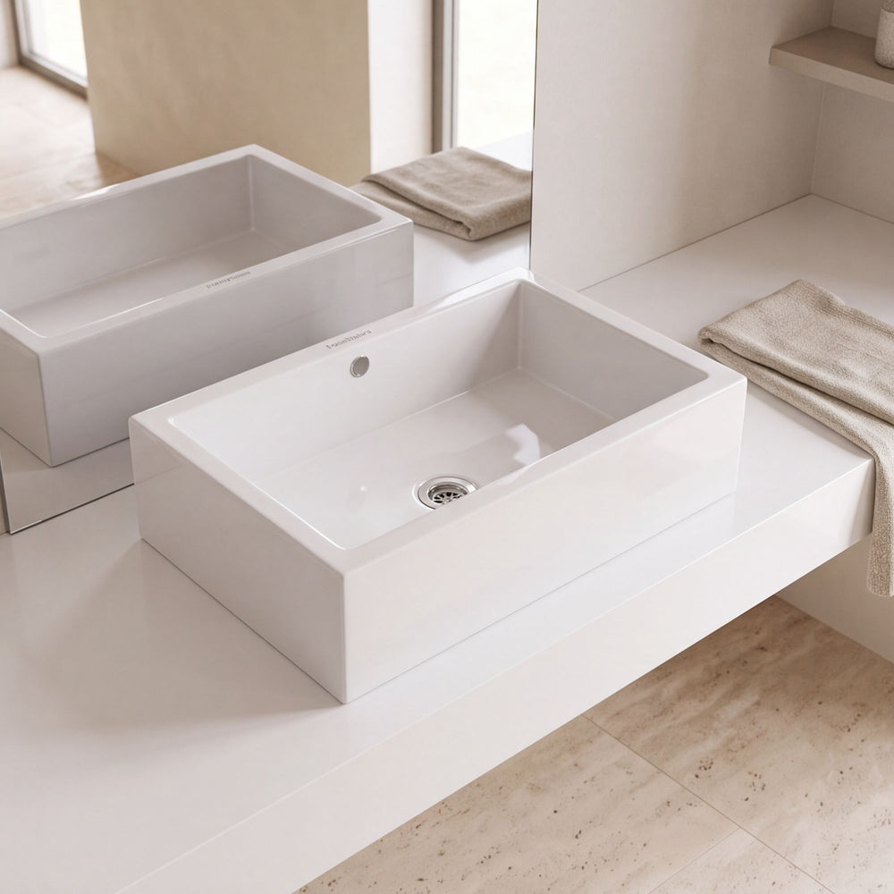 Lavabo Sobre Encimera Aixa - Fossil Natura