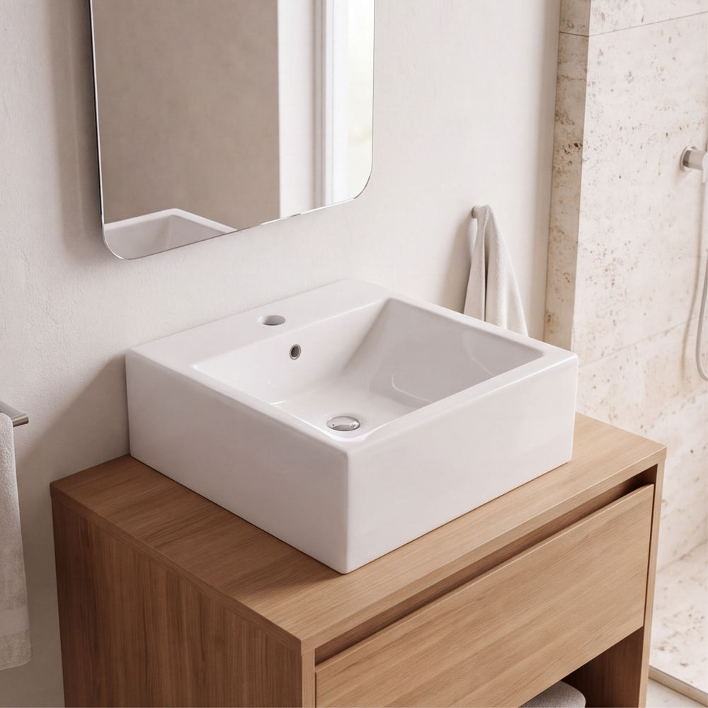 Lavabo Sobre Encimera Dama - Fossil Natura