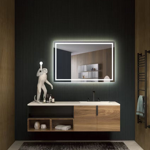 Espejo de baño rectangular Francia Ledimex