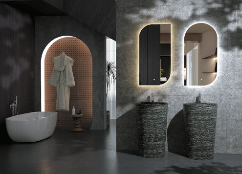 Espejo de baño decorativo Gales Ledimex