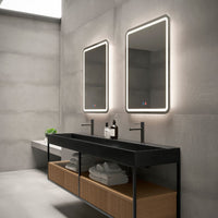 Espejo de baño rectangular Grecia Ledimex