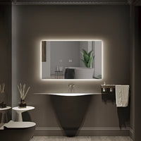 Espejo de baño rectangular Italia Ledimex