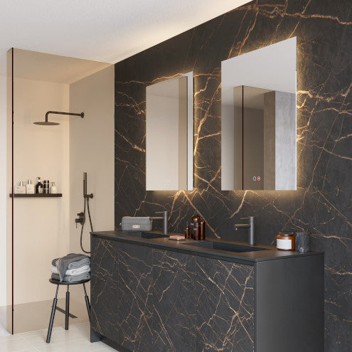 Espejo de baño rectangular Italia Ledimex