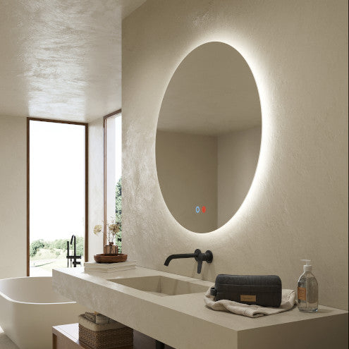 Espejo de baño circular Lisboa Ledimex