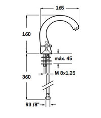 MONOBLOC LAVABO ÉPOCA