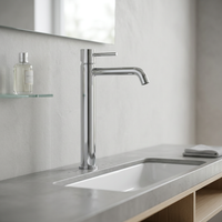 Grifo de lavabo alto Monomando Serie Monza Acabado Cromo