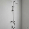 Columna de ducha Monomando Serie Monza Acabado Black Gun Metal -Imex