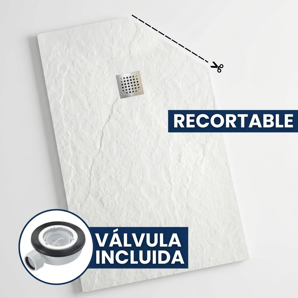 Plato de ducha Hexacore