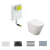 Pack Inodoro Compacto Venecia + Cisterna Empotrada + Pulsadores