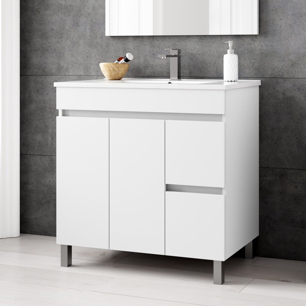 Mueble de baño Planus con patas