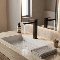 MONOMANDO LAVABO KUBIC CAÑO LARGO