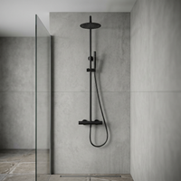 Columna de ducha Monomando Serie Monza Acabado Black Gun Metal