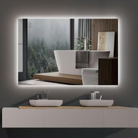 Espejo de baño rectangular Suecia Ledimex