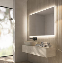 Espejo de baño rectangular Suecia Ledimex
