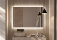 Espejo de baño rectangular Suecia Ledimex