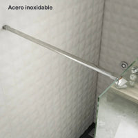 Mampara de Ducha Fija Walk-In Cristal 8 mm