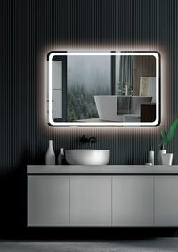 Espejo de baño rectangular Austria Ledimex
