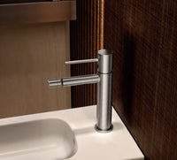 Grifo de Bidet Monomando Serie Monza Acabado Black Gun Meta