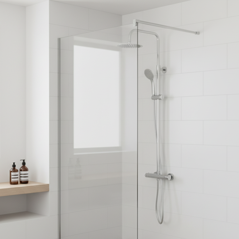 Columna de ducha Ergos termostática cromo