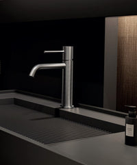 Grifo de lavabo Monomando Serie Monza Acabado Black Gun Metal