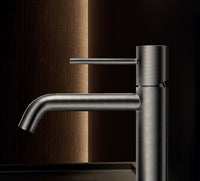 Grifo de lavabo Monomando Serie Monza Acabado Black Gun Metal