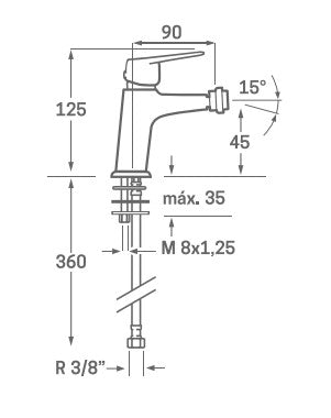 Grifo Icon Bidet