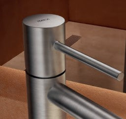 Grifo de lavabo alto Monomando Serie Monza Acabado Black Gun Metal