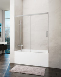 Mampara Basic Bañera 1 Fijo + 1 Corredera GME