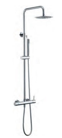 Columna de ducha Monomando Serie Monza Acabado Cromo